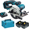 Scie circulaire sans fil Makita dss501rtj | Batterie lithium-ion 18 V 5,0 Ah - DSS501RTJ