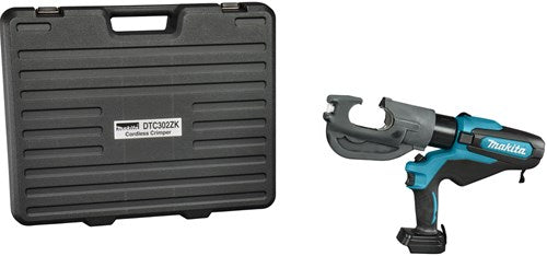 Pince à sertir les câbles Imp Makita DTC302ZK | 18v | 120 nœuds | 42mm | sans piles ni chargeur | au cas où - dtc302zk