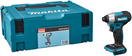 Makita dtd157zj | visseuse à percussion sans fil | 18v | corps | sans piles ni chargeur | dans mbox-dtd157zj