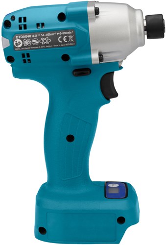 Makita dtda070z | tournevis à percussion réglable | 65 nm | 14,4 V | corps | sans chargeurs de batteries