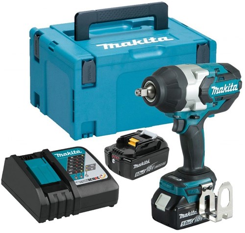 Clé à chocs sur batterie Makita 1 2 18v 5,0ah