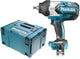 Clé à chocs sur batterie Makita 1 2 18v nue
