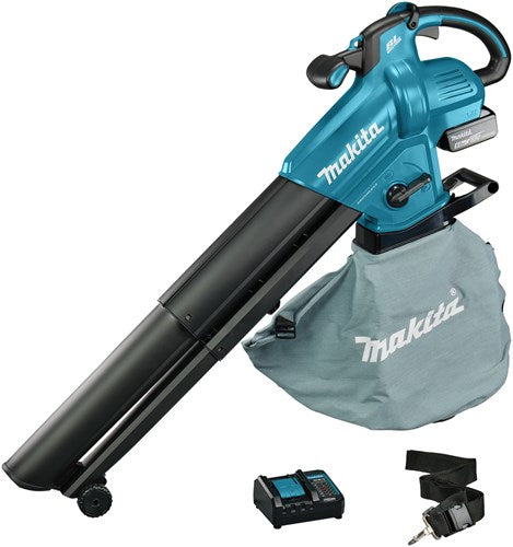 Souffleur de feuilles à batterie Makita - aspirateur 18v 5,0ah