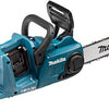 Tronçonneuse à batterie Makita 35cm 2x18v nue
