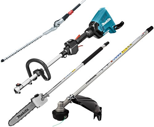 Makita dux60zx11 | Système combiné 2x18 v + débroussailleuse, taille-haie et accessoire tronçonneuse | sans chargeur de batteries - dux60zx11