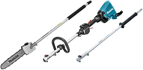 Makita dux60zx12 | Système combiné 2x18 v + accessoire tronçonneuse et poignée rallonge | sans chargeur de batteries - dux60zx12