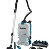 Makita dvc660pt2 Aspirateur dorsal 2x18 v pour nettoyage batterie 5,0 ah (2 pcs), chargeur rapide duo, en boîte - dvc660pt2