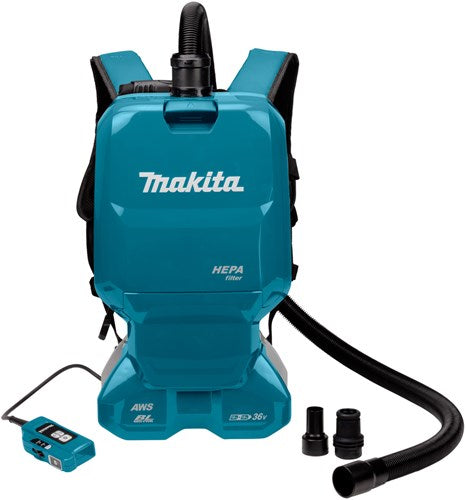 Makita dvc665zu | aspirateur arrière | 2x18v | sans. batteries et chargeur - dvc665zu