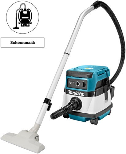 Makita dvc860lz modèle de base aspirateur ac dc lxt 2 x 18v | sans piles ni chargeur
