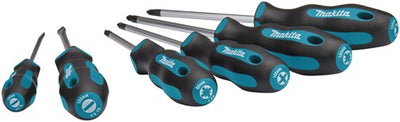Jeu de tournevis Makita 6 pièces (sl4 sl5.5 ph1 ph2 pz1 pz2)