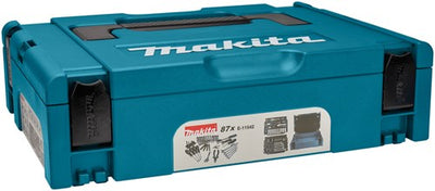 Accessoires Makita e-11542 | ensemble d'outils | valise makpac | 87 pièces - e-11542