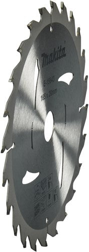 Accessoires Makita lame de scie circulaire bois | 165x20x1,6 24t 18g - e-15643 - e-15643