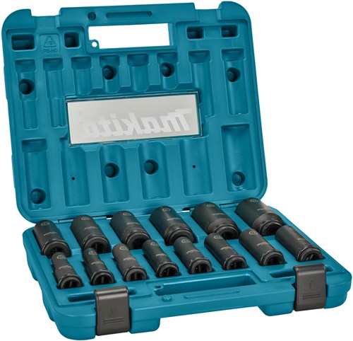 Jeu de douilles à chocs Makita 1 2 14 pièces
