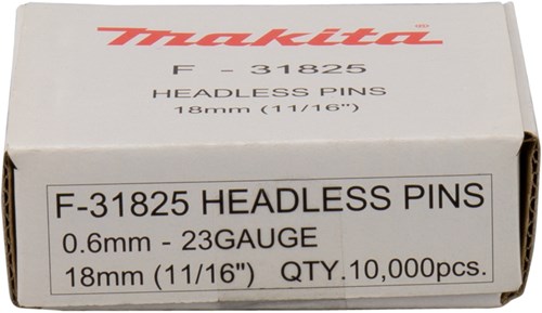 Accessoires Makita broche vk 18mm geg. -f-31825