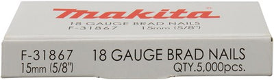 Accessoires Makita brad 15mm - f-31867 - f-31867
