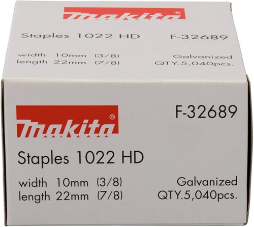 Agrafes Makita 22mm 10x0,6x1,2mm (5040pcs)