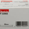 Accessoires Makita longueur de brad 50mm version fil galvanisé épaisseur 1,61mm - f-33993
