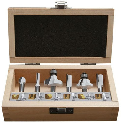 Jeu d'emporte-pièces Makita 8mm - 6 pièces