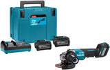 Makita ga029gu201 xgt Meuleuse d'angle à batterie 40v max | 125 mm | 2 batteries et chargeur en étui - ga029gu201 - afbeelding 1