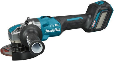 Makita ga041gz | 40 V maximum | meuleuse d'angle | 125 mm | x-verrouillage | corps | sans piles ni chargeur | avec interrupteur de verrouillage - ga041gz