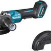 Makita ga047gz | 40 V maximum | meuleuse d'angle | 125 mm | x-verrouillage | corps | sans piles ni chargeur | avec interrupteur de sécurité - ga047gz