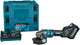 Makita ga050gt101 | meuleuse d'angle sans fil | 125 mm | 40 V maximum | ensemble | Batterie Li-Ion 5,0 Ah | mbox