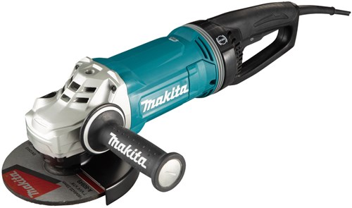 Makita ga7071x1 | meuleuse d'angle | 230 V | 180 mm | 2800 watts avec interrupteur de verrouillage | poignée en D - ga7071x1