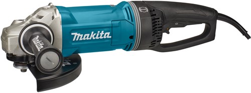 Makita ga9071x1 | meuleuse d'angle | 230 V | 230 mm | 2800 watts avec interrupteur de verrouillage | avec poignée en D - ga9071x1