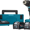 Makita hp002gd201 | Perceuse à percussion/tournevis 40 V max | Batterie 2,5 Ah (2 pièces) + chargeur rapide | dans mbox - hp002gd201