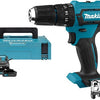 Makita hp333dsaj | 12 V maximum | perceuse à percussion/visseuse | Batterie 2,0 Ah (2 pièces) | chargeur | dans mbox - hp333dsaj