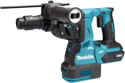 Makita hr002gz05 Marteau combiné 40v max | sds-plus | sans piles ni chargeur, dans mbox avec aspiration de poussière et émetteur aws - hr002gz05