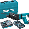 Marteau combiné à batterie Makita HR007GM201 | 40 V maximum | sds-plus | Batterie 2 x 4,0 Ah + chargeur rapide | dans un coffret en plastique