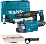 Makita hr008gz03 marteau combiné à batterie | 40 V maximum | sds-plus | excl. batteries et chargeur | avec aspiration des poussières | dans un coffret en plastique - hr008gz03 - afbeelding 1