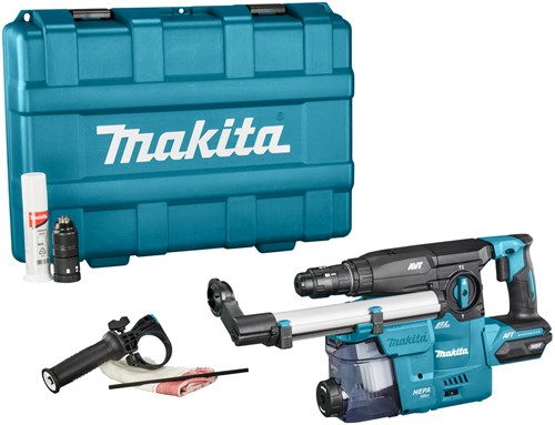Marteau combiné à batterie Makita HR009GZ02 | 40 V maximum | sds-plus | excl. batteries et chargeur | dans un coffret en plastique - hr009gz02