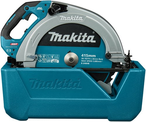 Scie circulaire sans fil Makita HS013GT101 | 40 V | 415 mm | y compris Batterie 5,0 Ah et chargeur rapide - hs013gt101