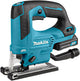 Makita jv103dsaj 10.8v scie sauteuse poignée en D batterie 2.0 ah (2 pièces), chargeur, mbox