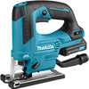 Makita jv103dsaj 10.8v scie sauteuse poignée en D batterie 2.0 ah (2 pièces), chargeur, mbox