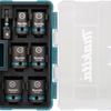 Jeu de douilles à chocs Imp Makita act noir, 1 2 7 pièces - e-16592