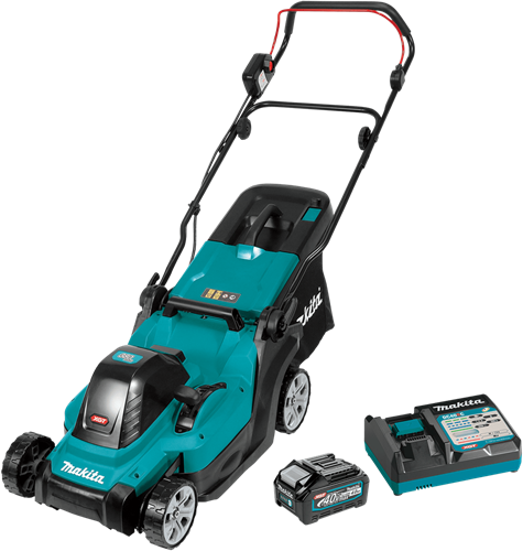 Makita lm003gm103 xgt 40v max tondeuse à gazon 38cm | 1 batterie 40 V max 4,0 Ah et chargeur DC40RC - LM003GM103