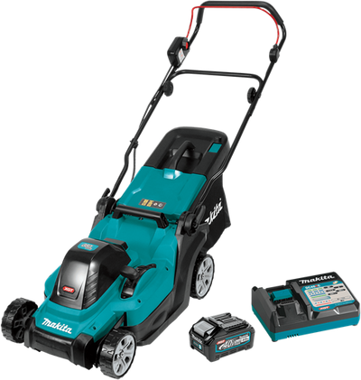 Makita lm003gm103 xgt 40v max tondeuse à gazon 38cm | 1 batterie 40 V max 4,0 Ah et chargeur DC40RC - LM003GM103