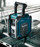 Makita mr006gz | radio de chantier | fm suis bluetooth | corps | sans piles ni chargeur, en boîte - mr006gz - afbeelding 2