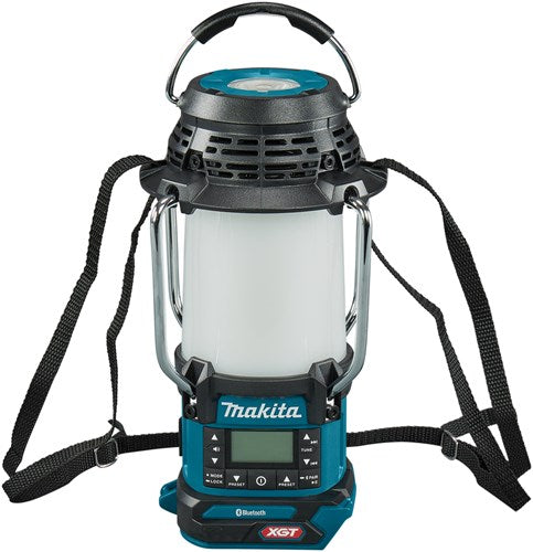 Makita MR010GZ Lampe de camping 40 V Max avec radio et Bluetooth | sans piles ni chargeur - mr010gz