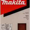 Makita accessoires feuille abrasive k100 114x140 rouge - p-32910