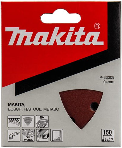 Makita accessoires feuille abrasive 3-k k150 rouge v. - p-33308