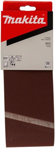 Makita accessoires bande abrasive k150 100x610 rouge - p-36930