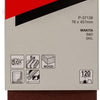 Makita accessoires bande abrasive k120 76x457 rouge - p-37138