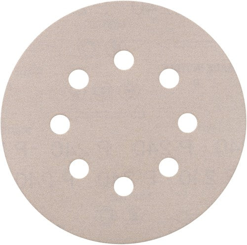 Makita disque abrasif 125mm k240 velcro blanc (50pcs)