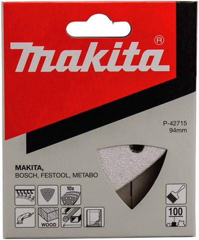 Makita accessoires feuille abrasive 3-k k100 blanc v. - p-42715