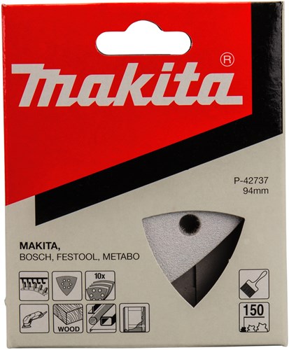 Makita accessoires feuille abrasive 3-k k150 blanc v. - p-42737