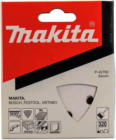 Makita accessoires feuille abrasive 3-k k320 blanc v. - p-42765
